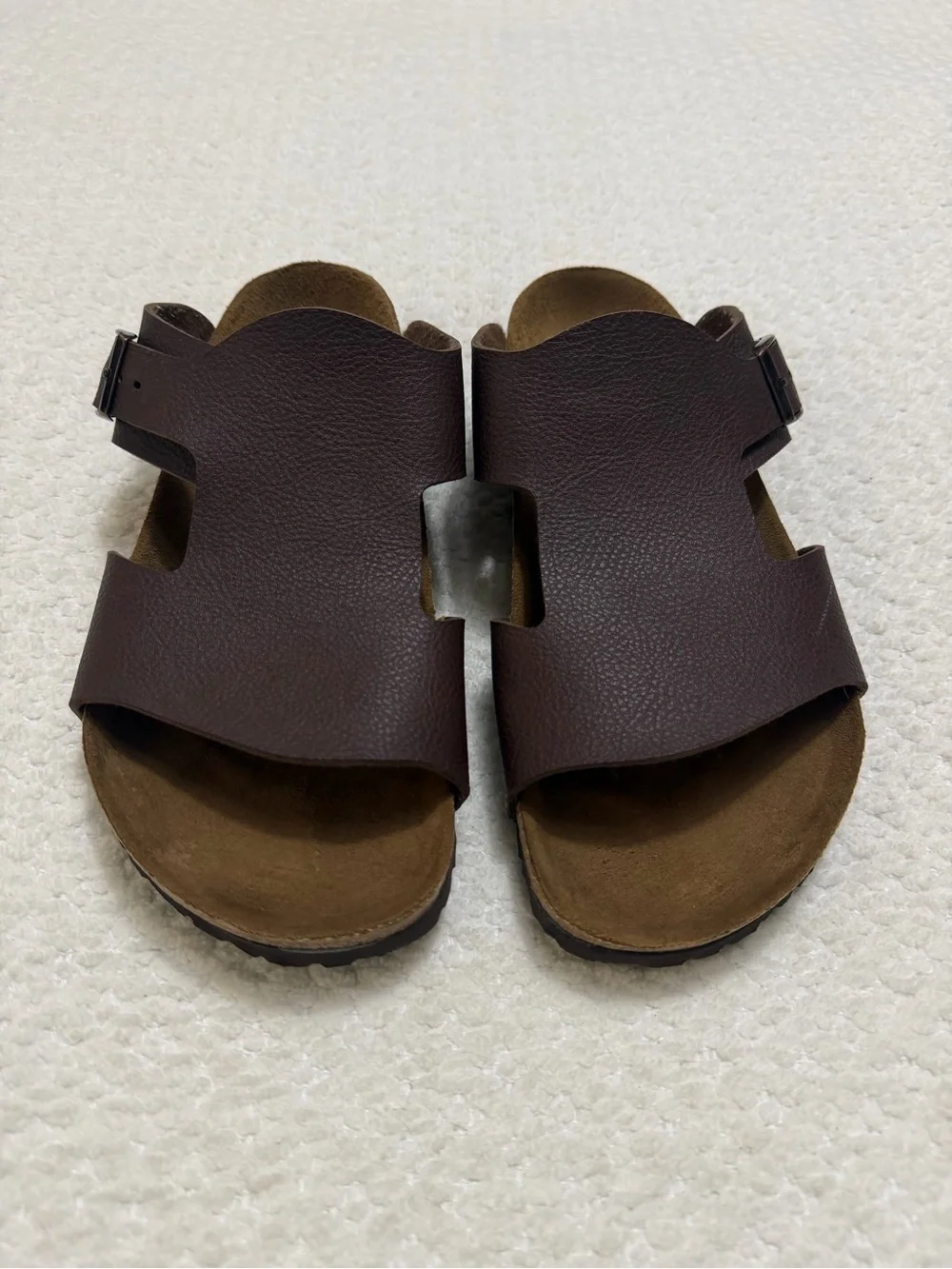 Birkis by Birkenstock Discontinued Style Sandals Brown Men’s Size 11